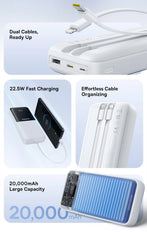 Baseus 20000mAh Power Bank | 22.5W PD Fast Charging Battery Pack