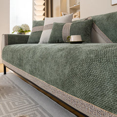 New 2024 Linen Sofa Cushion for All Seasons Universal Non-slip Sofa Cover Towel Cover Backrest Cover Cloth Towel Woven Cotton