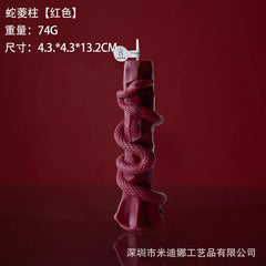 Creative Serpent Candle, Halloween Scented Pillar, Atmospheric Home Decor Свечи И Подсвечники
