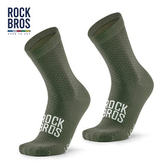 ROCKBROS Cycling Socks Soothing Sport Socks Shock Absorbing Bike Socks Breathable Fabric High Elastic Outdoor Socks A pair