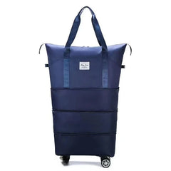 Large Capacity Universal Wheel Travel Bag Portable Handheld Luggage Bag with Roller Storage Fitness Bag 2024 New Model