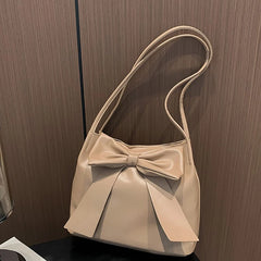 Fashion Bow Shoulder Handbag for Women – Versatile Style
