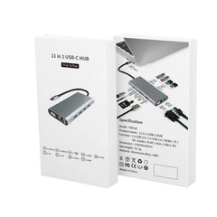 Basix Type-C Hub to HDMI Adapter USB C Hub 4K Thunderbolt 3 TF SD Reader Slot PD For MacBook Air Pro M2 M1 Chip Dock Station