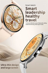 2026New 7.9mm Ultra-Slim SmartWatch Women Health Monitoring Always-On Display 100 +Sports Modes Bluetooth Call Smart Watch Women