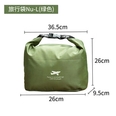Foldable Waterproof Dry Bag, Oxford Cloth Portable Storage Pouch for Camping, Hiking & Swimming