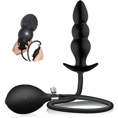 Expand Inflatable Anal Plug Huge Buttplug Big Anus Dilators Stimulate Sex Toys For Women Men Adult Masturbator Prostate Massager