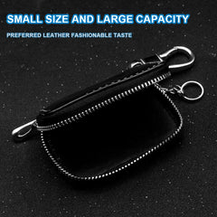 PU Leather Car Key Case for Ford Focus & Fiesta Models