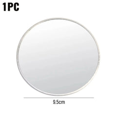 Mini Round Selfie Mirror Set Portable Wide Angle Convex Spherical Mirror 7.5cm 9.5cm For Vlogging iPhone Samsung Smartphones