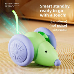 Smart Electric Mouse Car Cat Toy, Self-Entertaining Pet Car for Cats, Automatic New Model Cat Supplies Pet Shop