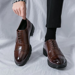 Men’s Formal Leather Dress Shoes for Business & Wedding