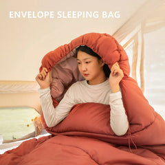 BISINNA Large 3-Season Camping Sleeping Bag – Lightweight & Widened