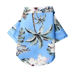 Hawaiian Beach Style Dog T-Shirts Thin Breathable Summer Dog Clothes for Small Dogs Puppy Pet Cat Vest Pet Shop
 Pet Clothing