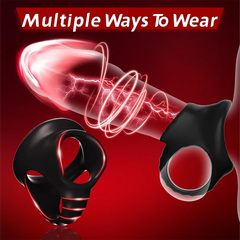 Adult Goods for Men Non-vibrating Cock Ring Soft Silicone Penile Restraint for Delay Physical Ring Adult Sex Toys