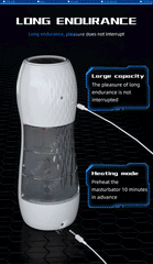Male Masturbator Automatic Sucking Vibration Blowjob Machine Heating Pussy Penis Pump Masturbation Cup Sex Toys for Men Supplies