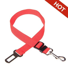 Adjustable Pet Cat Dog Car Seat  Belt Pet Seat Vehicle Dog Harness Lead Clip Safety Lever Traction Dog Collars Dog Accessoires Pet Shop