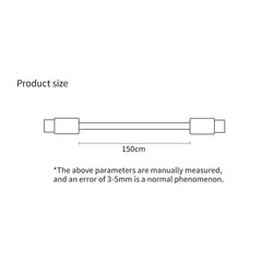 4 in 1 PD 27W 65W Fast Charging Spring Cable USB Type C To Type C And Lightning Data Cable Wire For iPhone 15 16 Samsung Xiaomi