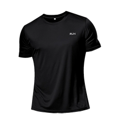 High Quality Polyester Men Running T Shirt Quick Dry Fitness Shirt Training Exercise Clothes Gym Sport Shirt Tops Lightweight