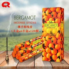 T68 20Pcs India Incense Sticks - Handmade Sandalwood/Lavender/Lemon Aromatherapy Sticks for Meditation