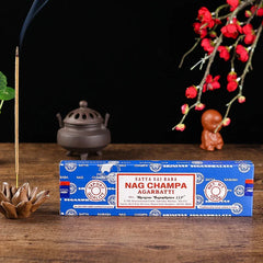 Satya 5box /2box India Sandalwood Incense Household Bedroom Toilet Bathroom NAGCHAMPA Tibetan Incense Line Fragrance Lasting