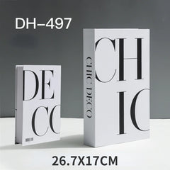 Luxury Decorative Fake Books – Designer Home Decor Accent