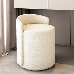 Modern Round Makeup Stool for Dressing Table & Living Room
