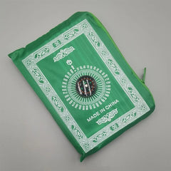 Lightweight Travel Prayer Mats Compass Pattern Muslim Prayer Mats Pilgrim Ramadan Gift Muslim Waterproof Polyester Prayer Rugs