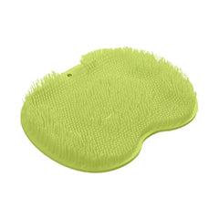 Scrubber Shower Massage Pad Silicone Shower Wall Mounted Back Massage Reusable Cleaning Brush Shower Feet Wash Mat Washer