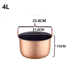 304 stainless steel rice cooker inner container Non stick Cooking Pot Replacement Accessories kitchen food Rice Cooker liner Kitchen Tools, Cooking Utensils