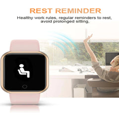 D13 Smart Watch Men Women 116 Plus Sports Mode Running Track Fitness Smart Band Message Reminder Smart Bracelet For Android IOS