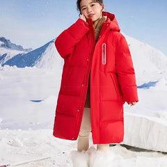 Kids Winter Down Jacket For Boy Girl Hooded Waterproof Thick Warm Teenage Girl Down Jacket 5-14 Years Kids Parka Outwear Coat