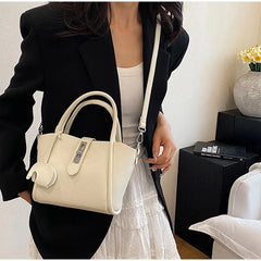 Fashion Leather Tote Bag – Versatile Casual Commuter Bag