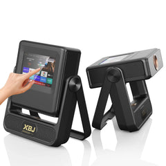 XBJ Smart Touch Screen Portable Projector Support 4K Wifi 6 Bluetooth Auto Focus Compatible with phone/ TVStick/pc/IndoorOutdoor