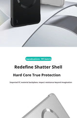 Thin Frameless Ultra Thin Magnetic Phone Case for Samsung Galaxy S25 Ultra S25 S24 S23 S22 Plus PC Hard Protective Cooling Cover