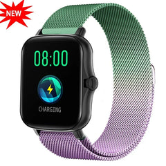 20mm strap For Amazfit GTS 4/3/2e/Mini/stratos 3/2 Metal Magnetic loop 22mm watch Bracelet Amazfit Gtr 4/3/pro/2e/bip-u-s-lite