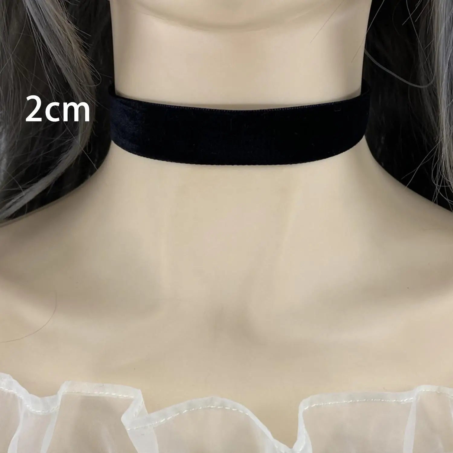 Fashion Sexy Punk Gothic Black Velvet Choker Necklaces Simple Vintage Clavicle Neck Chain Girls Party Jewelry Accessories