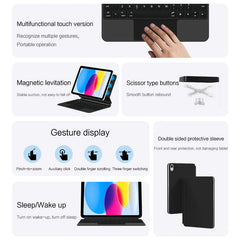 Magic Keyboard for iPad A16 2025 11th 11" Magnetic Case for iPad 10 10th 11th Generation Floating Stand Multi-Touch Keyboard