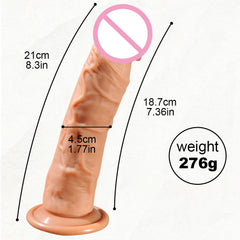 Realistic Silicone Dildo with Suction Cup G-Spot Anal Dildos Strapon Dick Butt Plug Masturbat Adult Sex Toys for Man Women