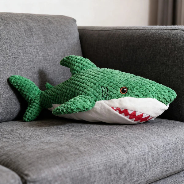 Pet Chew-Resistant Plush Interactive Toy with Sound, Parrot-Shaped, Suitable for Large, Medium, and Small Pets Like Cats and Dogs, Double-Layer Fabric, Built-In Airbag Pet Shop