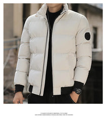 Men’s Lightweight Down Jacket – Warm Winter Windbreaker Coat