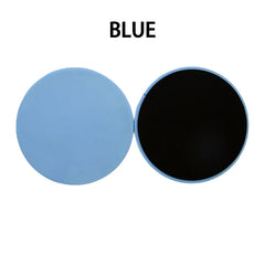 2pcs Solid Color Yoga Sliding Discs, Yoga Fitness Foot Sliding Pads, Workout Equipment For Abdominal Core Training, Body Shaping