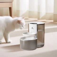 Easy Disassembly Pet Water Fountain Wireless Pet Water Fountain with 3l Capacity for Cats Small Dogs for Clean for Pets