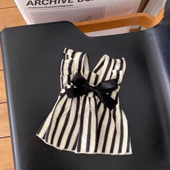Cute Pet Dog Dress Dot Dog Summer Clothes Puppy Skirt Chihuahua Bichon French Bulldog Clothing Thin Girl Dog Costume Pet Shop Pet Clothing