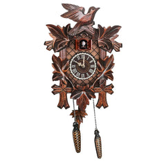 Vintage Cuckoo Wall Clock with Bird Chime Wall Watch Mechanism for Living Room Decoration Home and Garden Nordic Decor