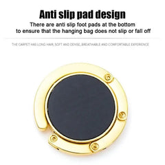 Fashion Bag Holder Handbag Hanger Folding Hook Holder Portable Key Rack Table Hook Hardware Travel Outdoor Storage Hanger