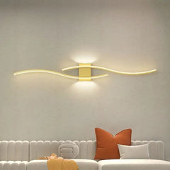 Wall Lamp LED Long Strip 60/80 Wall Sconce Home Decora Living Room Background Restaurant Bedroom Modern Illumination Fixtures