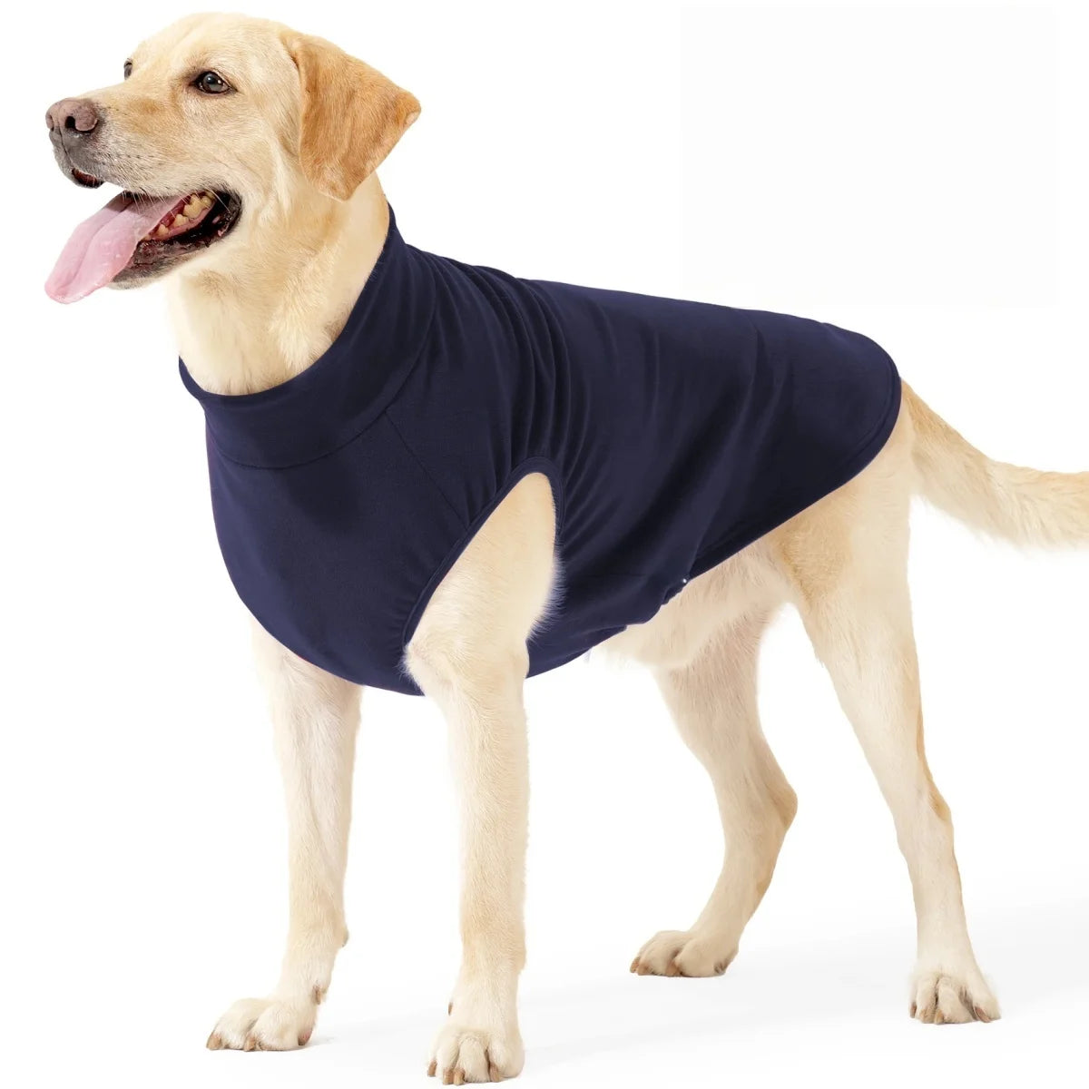 Cozy Solid Color Dog Sweater Soft Rug washing Lightweight Dog Clothes Stretchy Pullover Dog  for Small Medium Large Dogs