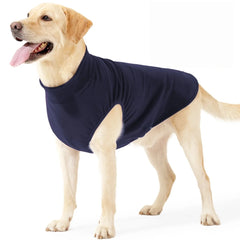 Cozy Solid Color Dog Sweater Soft Rug washing Lightweight Dog Clothes Stretchy Pullover Dog  for Small Medium Large Dogs