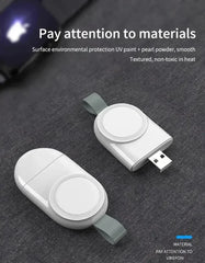 Magnetic Watch Wireless Charger Dock Base For iWatch Series 10 9 8 7 6 5 4 SE/3/2 Utlra Portable Travel Wireless Charging Stand