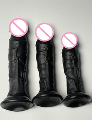 Realistic Silicone Dildo with Suction Cup G-Spot Anal Dildos Strapon Dick Butt Plug Masturbat Adult Sex Toys for Man Women