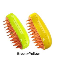 Cat Dog Steamy Brush Steam Brush Electric Sprayer for Massage Pet Grooming tool Shedding 3 in 1 Electric Sprays Massage Combs Pet Shop, Pet Accessories